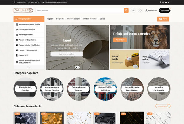 Panouri decorative 3D